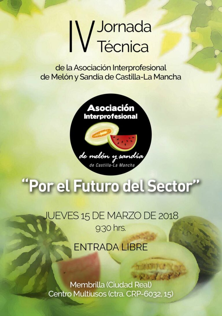 La Interprofesional analizará el futuro del sector del melón y la sandía, en Membrilla