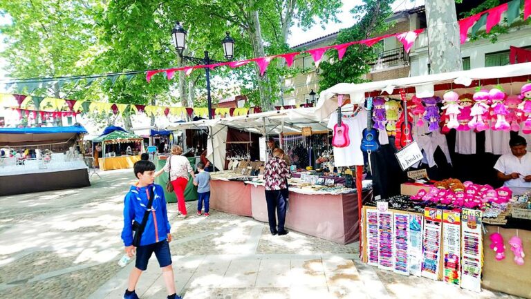 El viento y la lluvia obligaron a finalizar precipitadamente el Mercadillo Cervantino