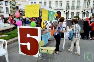 Cáritas abre sus puertas en la plaza de España de Tomelloso