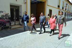 Intensa mañana de visitas del Presidente de la Diputación en Tomelloso