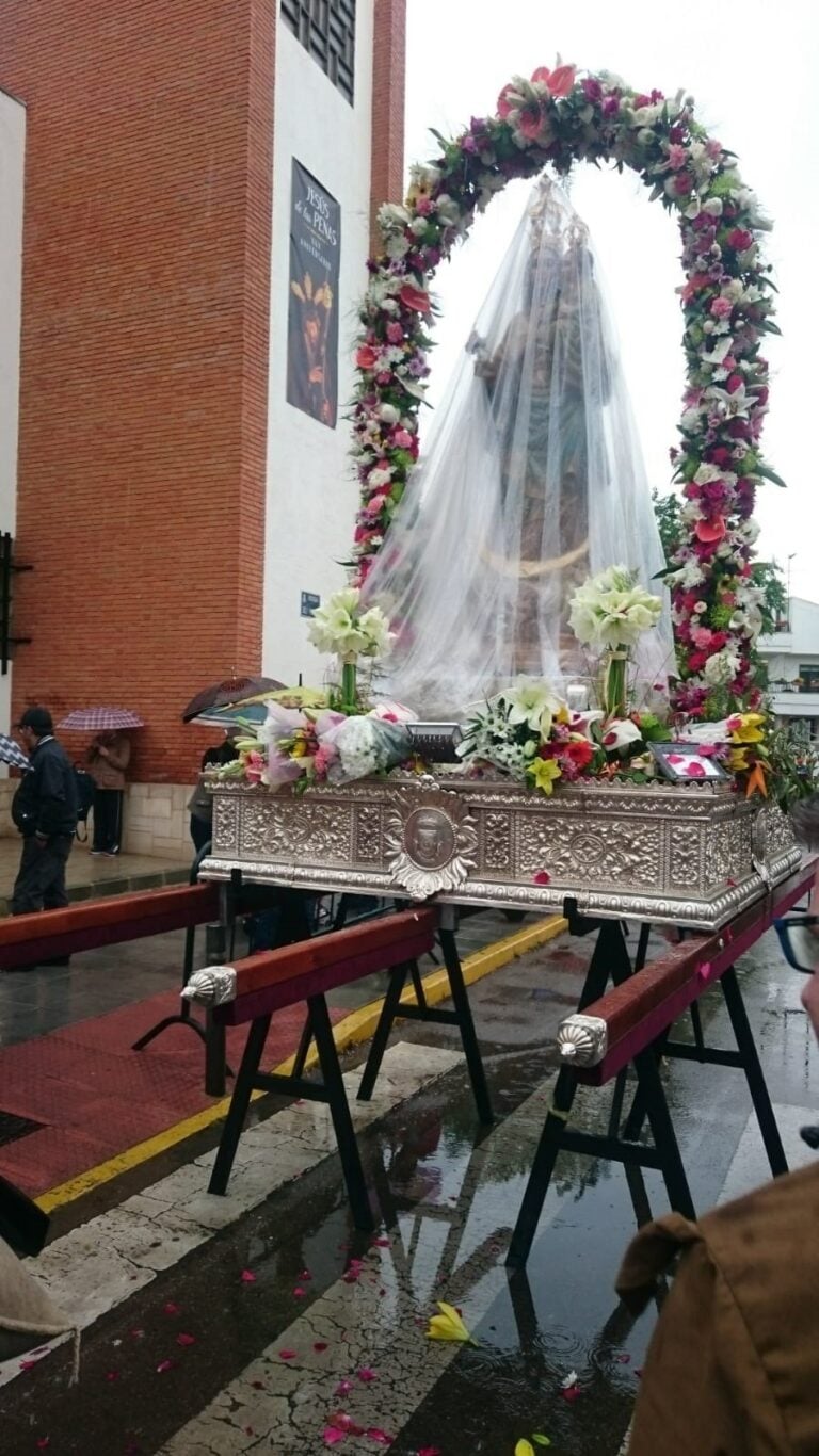 La lluvia obliga a suspender la romería de la Virgen de Alarcos de Ciudad Real