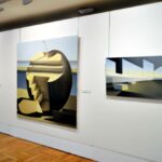 [FOTOS] El reconocido pintor Antonio Rojas, presentando su obra en Tomelloso