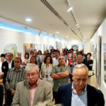 [FOTOS] El reconocido pintor Antonio Rojas, presentando su obra en Tomelloso