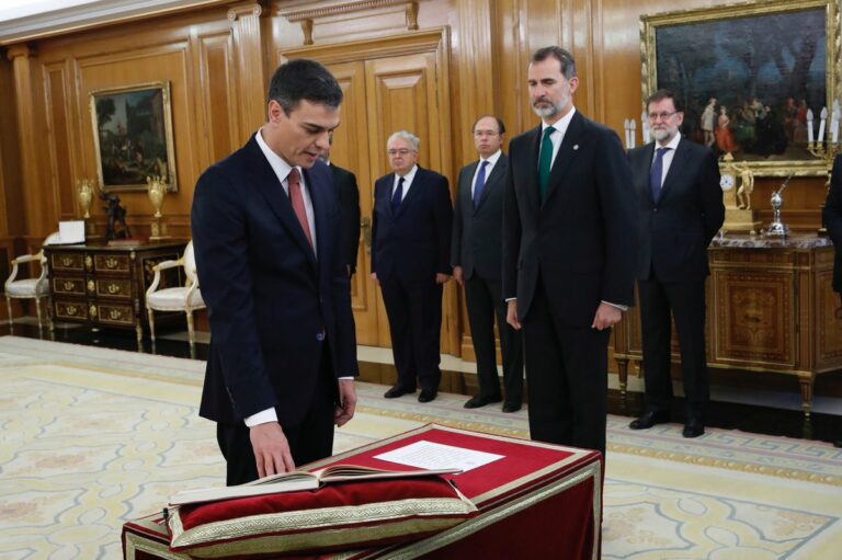 Pedro Sánchez ya es Presidente del Gobierno