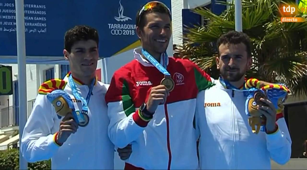 El triatleta de Tomelloso Antonio Benito López medalla de bronce en los Juegos Mediterraneo
