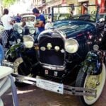 [FOTOS] 25 coches clásicos con más de 60 años llegan a Argamasilla de Alba