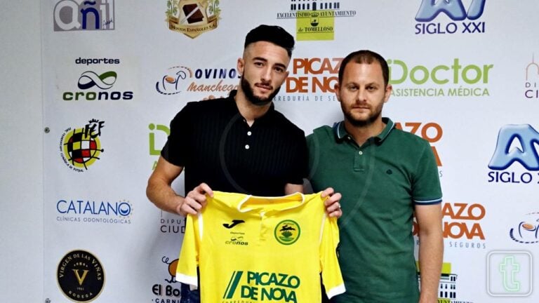 Amorín ha venido para darlo todo en el Atlético Tomelloso