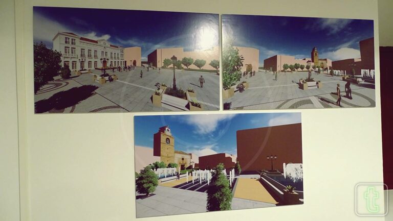 El Equipo de Gobierno presenta el proyecto de remodelación de la Plaza de España