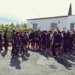 Los alumnos del Santo Tomás-La Milagrosa conocen la vendimia en Vinícola de Tomelloso