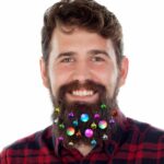La última moda para estas navidades: barbas con luces