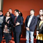 El presidente de la Diputación ha celebrado con los periodistas la última reunión navideña del mandato