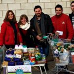 Nuevas Generaciones de Tomelloso recoge más de 400 kg de alimentos para Cáritas