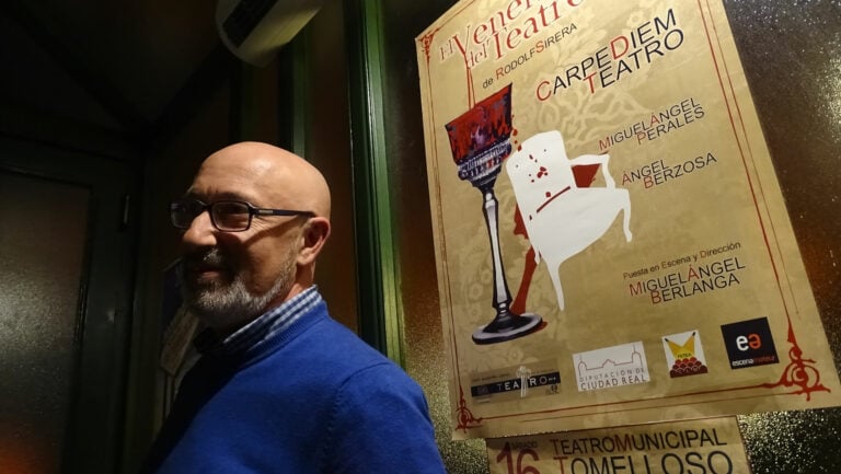 Miguel Ángel Berlanga, el hombre del teatro en Tomelloso