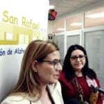 Carolina Agudo visita el Centro de Día de Alzheimer "San Rafael" y las viviendas tuteladas de AFAS