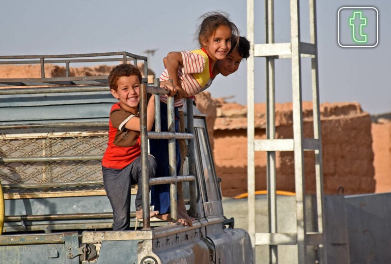 Sonrisas a pesar de todo