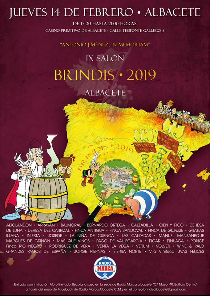 Los vinos con más personalidad, este jueves en el ‘Salón Brindis’ de Albacete