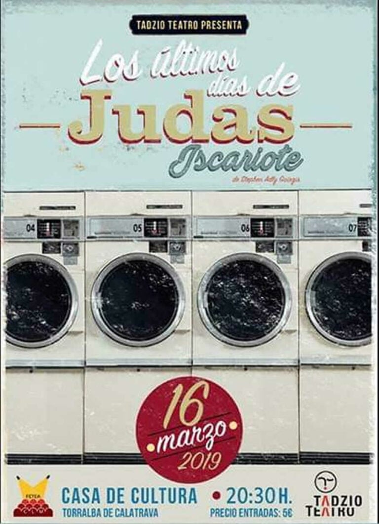 Tadzio Teatro llevará “Los últimos días de Judas Iscariote” a Torralba de Calatrava