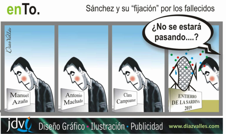 Sánchez y su fijación por los fallecidos