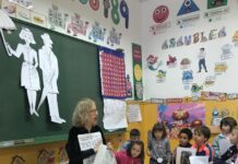 Alumnos del CEIP José María del Moral disfrutan de una lectura de la obra de Francisco García Pavón Centenario Francisco García Pavón