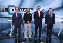 Casi 9,5 millones de espectadores y una cuota del 48’7% en el debate de Atresmedia