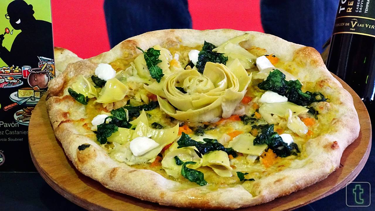 Marquinetti presenta una pizza en honor a Francisco García Pavón