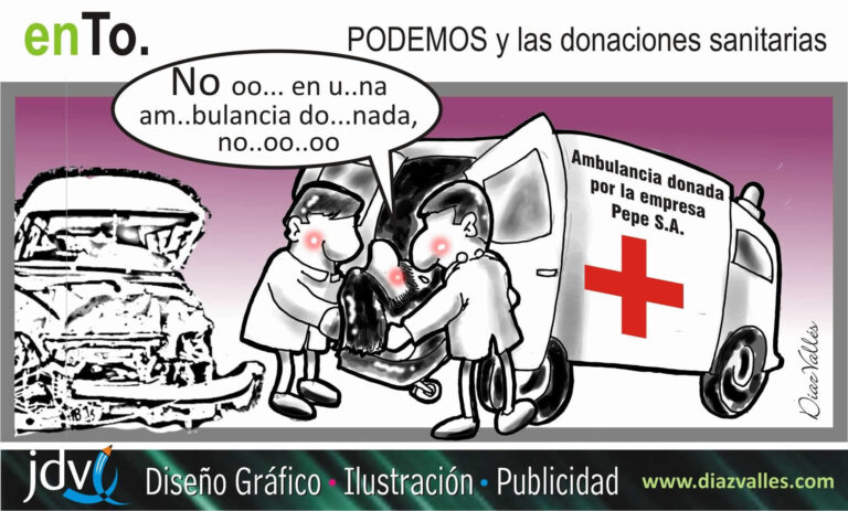 Podemos y las donaciones sanitarias