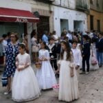 Tomelloso celebra un año más la procesión del Corpus Christi con las calles llenas de gente