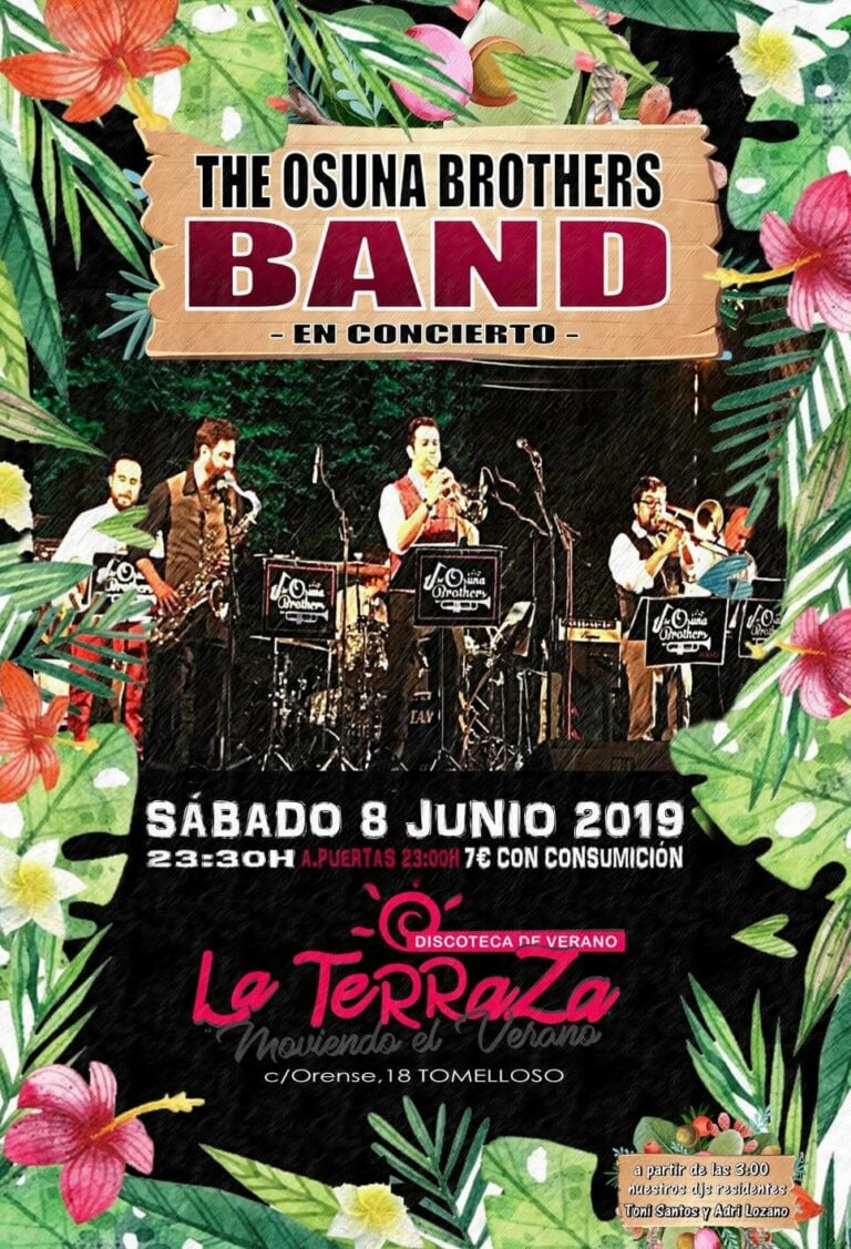 ‘La Terraza’ estrena temporada de música en directo con ‘The Osuna Brothers Band’