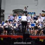 Santa Cecilia llena la Plaza de España en una noche de buena música