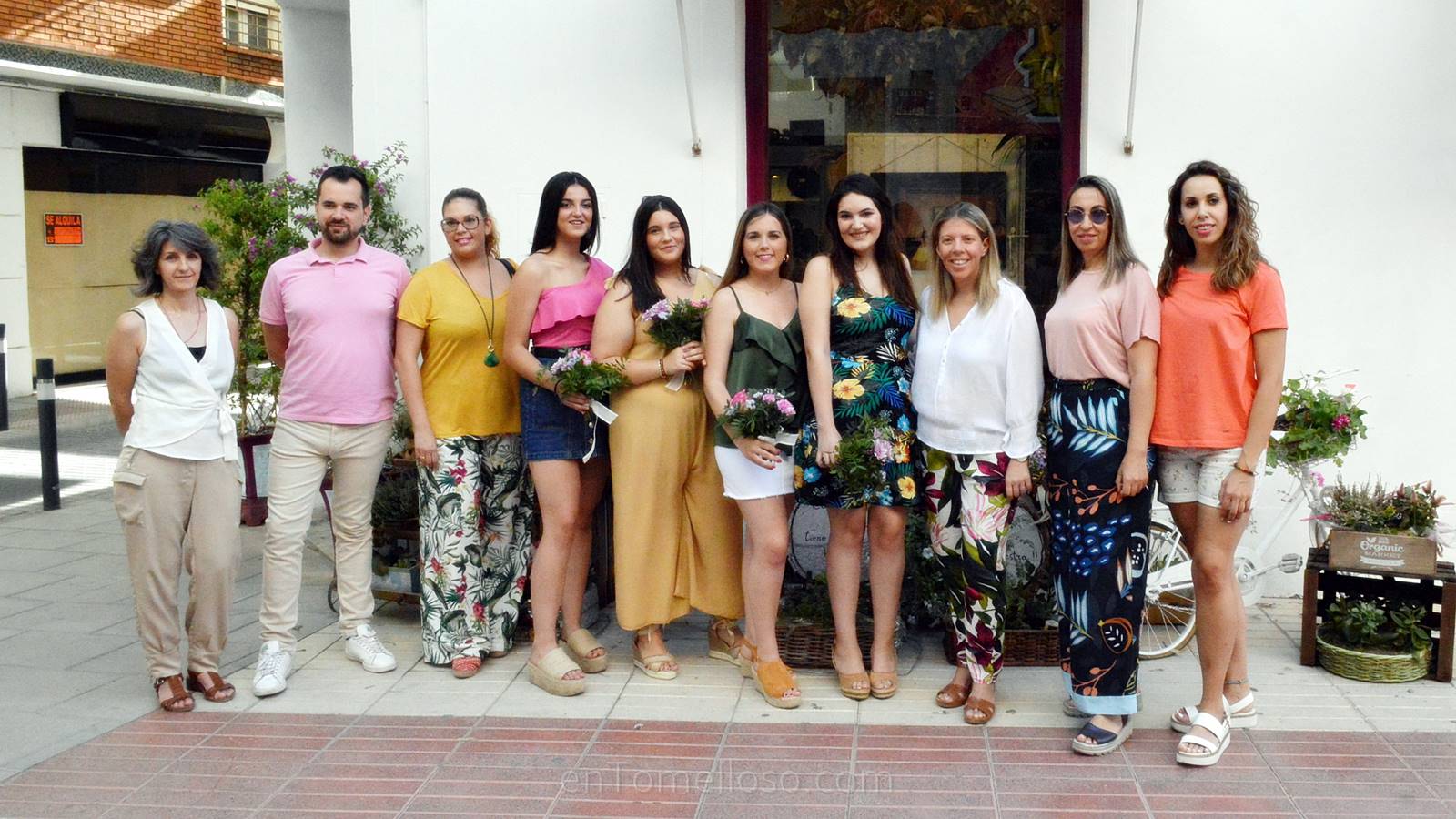 Gloria, Andrea, Lorena y Mónica las Madrinas de la Feria y Fiestas de Tomelloso 2019