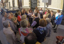 Alumnos y profesoras de Ciudad Real se trasladan a Tomelloso para disfrutar de la Ruta Literaria de García Pavón Centenario Francisco García Pavón