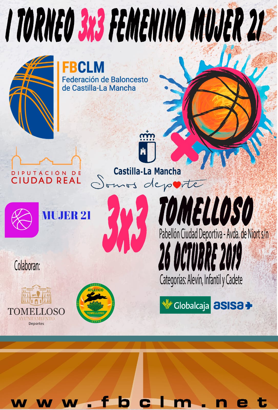 Solidaridad y deporte se unen este domingo con la jornada contra el cáncer de mama del Basket Atlético Tomelloso