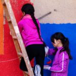 El Barrio San Juan se llena de color con un nuevo mural