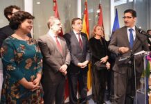 Caballero dice que España le debe mucho a Manuel Marín, un hombre de Estado del que como socialista se siente muy orgulloso