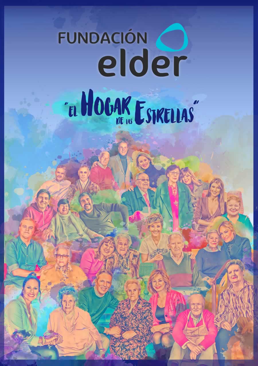 Fundación Elder presenta su calendario solidario con 12 famosos, entre ellos Antonio López o Ana Rosa Quintana