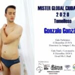 Gonzalo González, nuevo aspirante a 'Mister Global Ciudad Real': "estoy muy orgulloso de llevar la banda de Tomelloso"