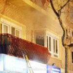 Incendio en la Avenida Antonio Huertas de Tomelloso