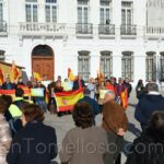 Más de un centenar de personas se concentran en Tomelloso ante la llamada de "España existe"