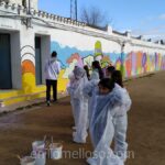 Unos 378 niños de Tomelloso "dejan un poquito de su huella" por el Día de la Paz