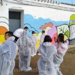 Unos 378 niños de Tomelloso "dejan un poquito de su huella" por el Día de la Paz