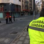 Atropello masivo (simulado) en una calle peatonal de Ciudad Real por un ataque terrorista
