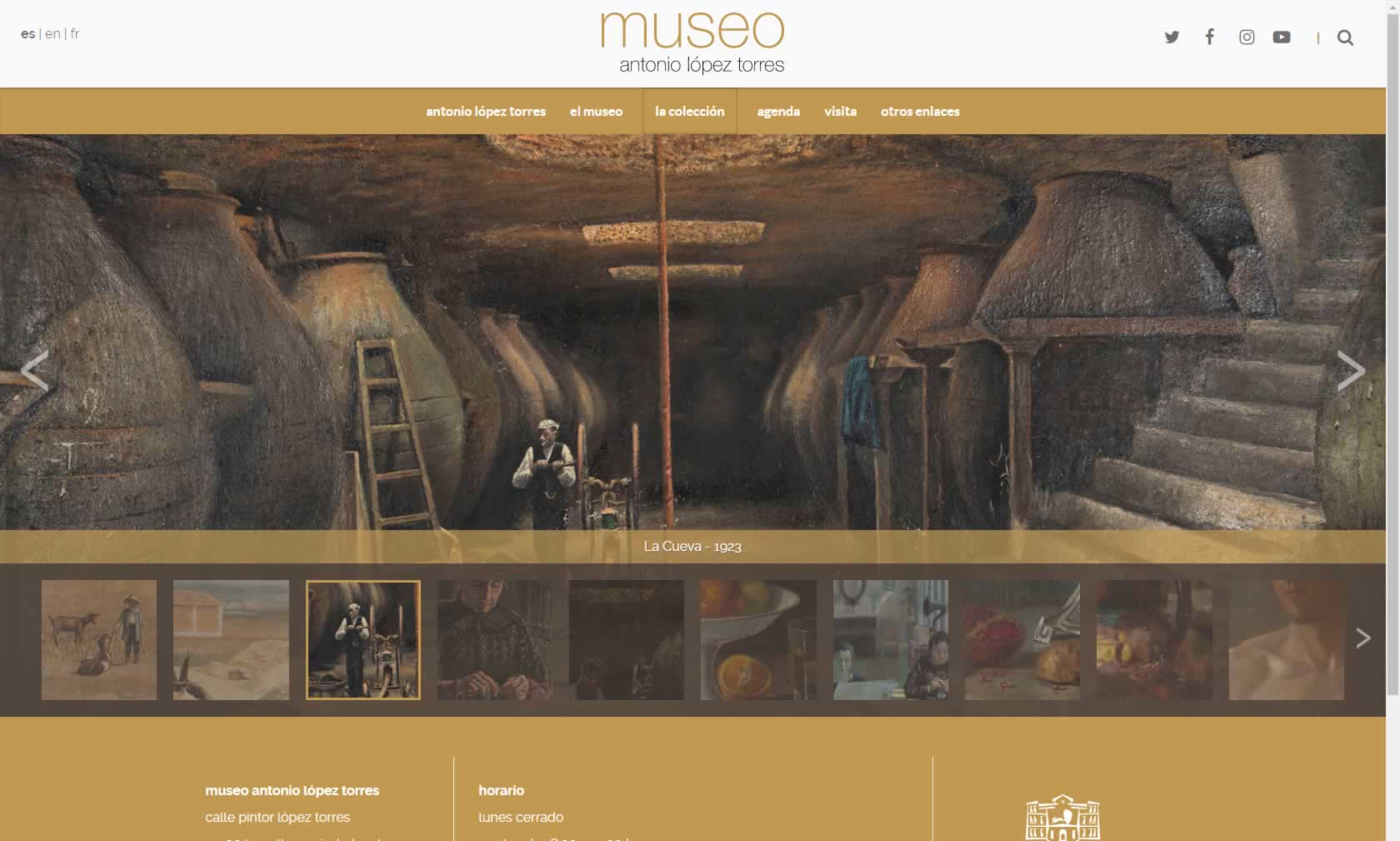 El Museo López Torres de Tomelloso estrena web y catálogo ‘on line’