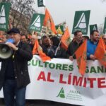 Los agricultores llegan a Toledo al grito del «campo unido, jamás será vencido»: «Pedimos precios justos»