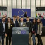Alumnos del IES Eladio Cabañero viajaron hasta Estrasburgo para debatir en el Parlamento Europeo
