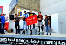 El tomellosero Julián Cantos, ganador de la primera carrera del año de la Liga de Carreras de Obstáculos