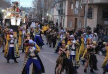 Harúspices se hace con el segundo premio en el Desfile Regional de Comparsas de Bolaños de Calatrava
