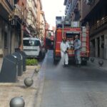 Bomberos de Ciudad Real se despliegan en la provincia para colaborar con las tareas de desinfección
