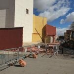 Las fuertes rachas de viento vuelven a dañar el Teatro Auditorio Municipal de Argamasilla de Alba