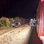 Un camión arrolla a un coche averiado en la A-30 en Tobarra y acaba con la vida de la mujer que lo ocupababa