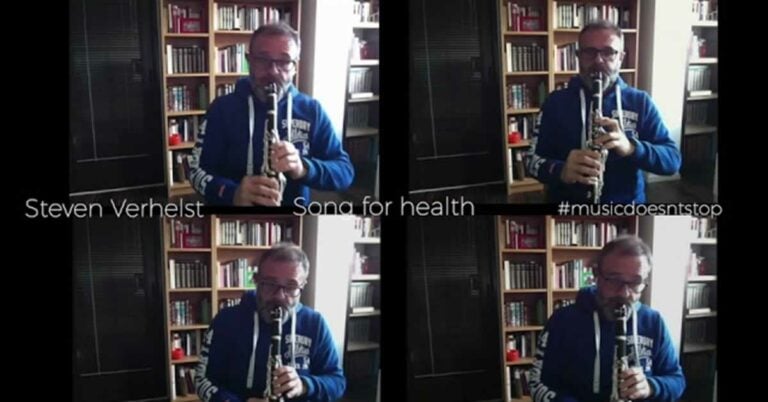 Agustín Pradillos se multiplica por cuatro para interpretar «Song For Healt»